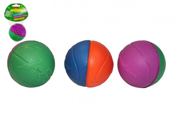 Piłka/pianka kameleonowa 6,5cm zmieniająca kolor pod wpływem ciepła 2 kolory w siatce