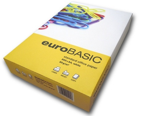 Papier biurowy A3 80g biały 500 arkuszy EuroBasic