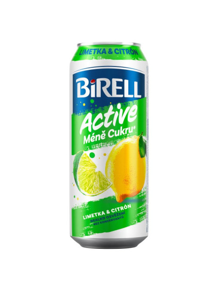 Birell Active 0,5 limonka i cytryna