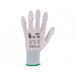 Rękawiczki CXS SOLO, zanurzone w poliuretanie, rozmiar 09