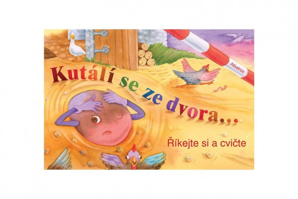Książka Rolling from the yard CZ tekst 24x16cm 24m+