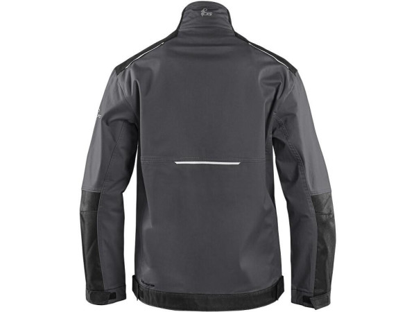 Bluzka CXS SOLIS FLEX, męska, szaro-czarna, rozmiar 62