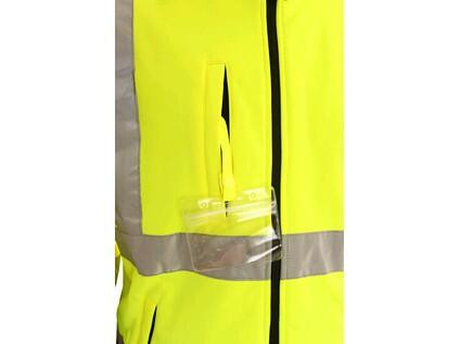 CXS DERBY kurtka ostrzegawcza męska, żółto-niebieska, rozmiar XL
