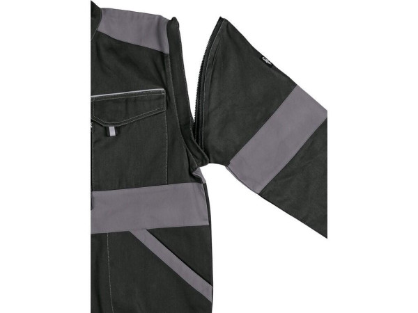Bluzka CXS LUXY EDA, męska, czarno-szara, rozmiar 58
