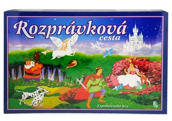 Gra planszowa Baśniowa podróż w wersji SK 2 w pudełku 34x25x5cm