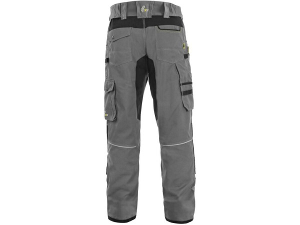 Spodnie CXS STRETCH, zimowe, męskie, szaro - czarne, rozm 48-50