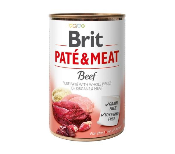 Pasztet Brit & Mięso Wołowina w puszce 400g
