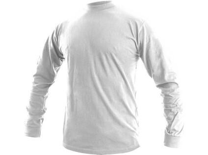 T-shirt CXS PETR, długi rękaw, biały, rozmiar XL