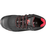 Buty CXS ROCK APLIT S3, półbut, czarno-czerwone, rozm 37