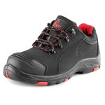 Buty CXS ROCK APLIT S3, półbut, czarno-czerwone, rozm 41