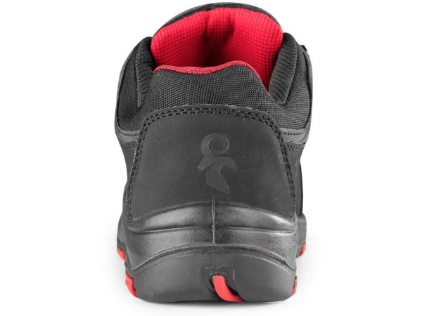 Buty CXS ROCK APLIT S3, półbut, czarno-czerwone, rozm 43