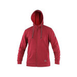 Bluza CXS HARRISON, męska, czerwona, rozm M