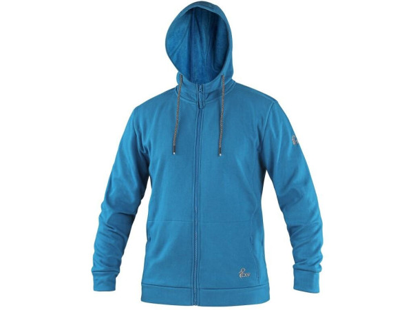 Bluza CXS HARRISON, męska, kolor średni niebieski, rozm L