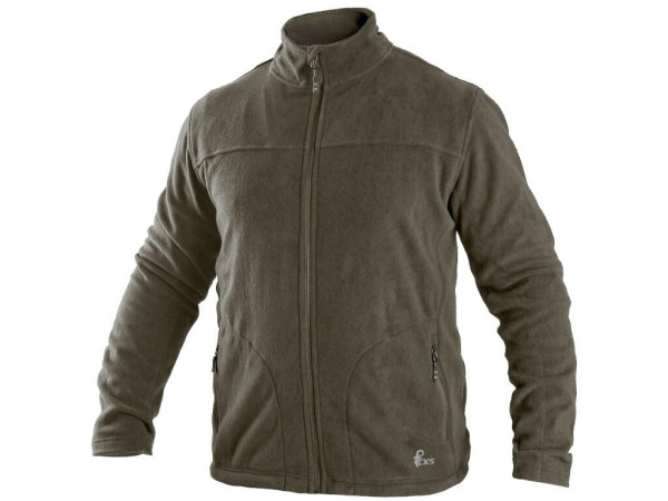 Bluza CXS GRANBY, męska, polarowa, khaki, rozmiar. 2XL