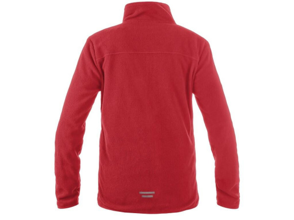 Bluza CXS GRANBY CHILD, dziecięca, polarowa, czerwona, rozmiar. 140