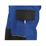 Spodnie CXS LUXY JOSEF, męskie, niebiesko-czarne, rozmiar 46