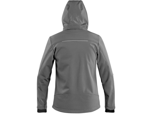 Kurtka CXS STRETCH damska, softshell, szara, rozmiar XL