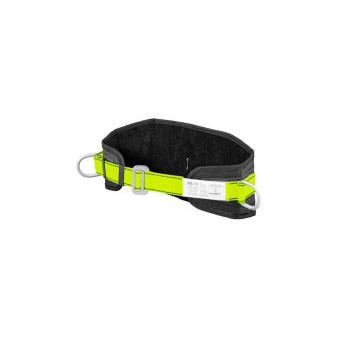 Pas pozycjonujący PB-10 czarno-żółty (Hi-vis), bez liny, rozmiar M-XL