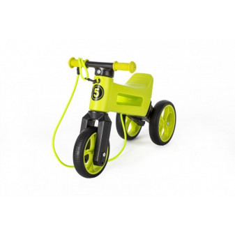 FUNNY WHEELS Rider SuperSport zielony 2w1+pasek, wzrost. siodełka 28/30 cm nos. 25kg 18m+ vs