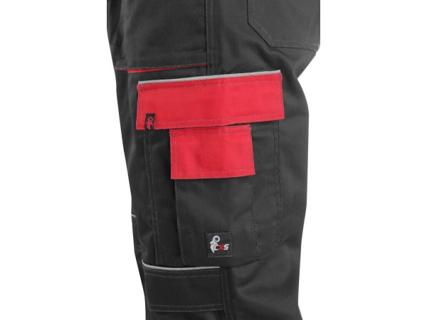 Buty ogrodowe CXS ORION KRYŠTOF, męskie, czarno-czerwone, rozmiar 46