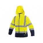 CXS DERBY kurtka ostrzegawcza męska, żółto-niebieska, rozmiar 3XL