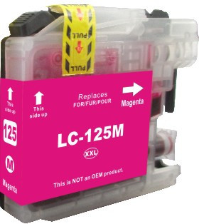 Alternative Color X LC-125XLM - atrament magenta do Brother J4110DW/4410DW/4510DW, 15 ml