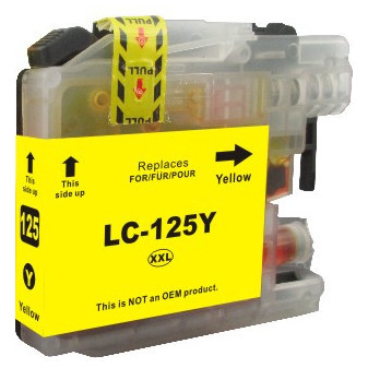 Alternative Color X LC-125XLY - atrament żółty do Brother J4110DW/4410DW/4510DW, 15 ml