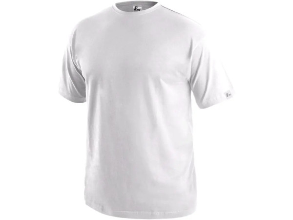 T-shirt CXS DANIEL, krótki rękaw, biały, rozmiar M