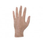 Rękawiczki CXS MOSE, jednorazowe, winylowe, rozmiar 10