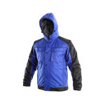 CXS IRVINE kurtka, zimowa, męska, niebiesko-czarna, rozmiar XL