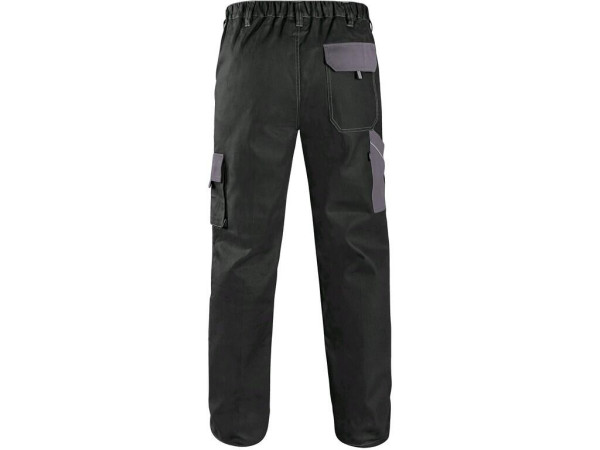 Spodnie CXS LUXY JOSEF, męskie, czarno-szare, rozmiar 62