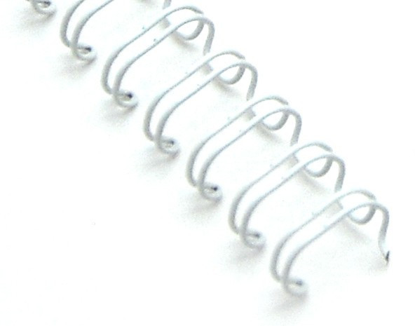 Kolce druciane 3/8' - średnica 9,5 mm, 3:1, białe, 100 szt. 609.243