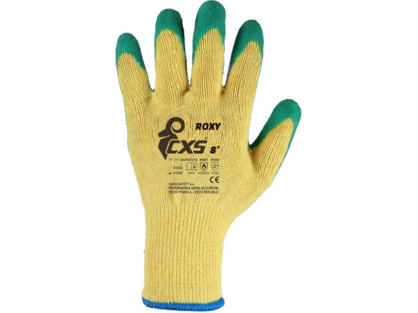 Rękawiczki CXS ROXY, maczane w lateksie, rozmiar 10