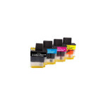 Alternatywny zestaw Color X LC900 do drukarek Brother 26ml czarny, 18ml kolor