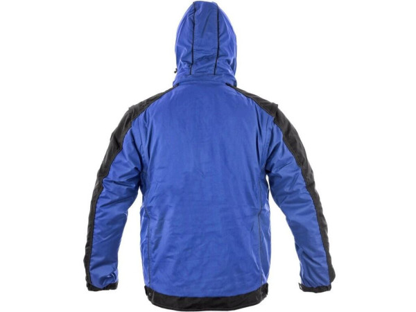 CXS IRVINE kurtka, zimowa, męska, niebiesko-czarna, rozmiar 4XL