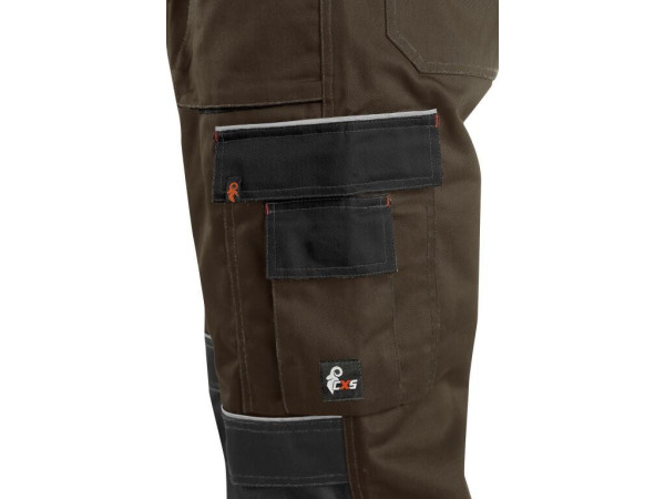 Buty ogrodowe CXS ORION KRYŠTOF, męskie, brązowo-czarne, rozmiar 60
