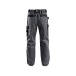Spodnie CXS ORION TEODOR, męskie, szaro-czarne, rozmiar 46