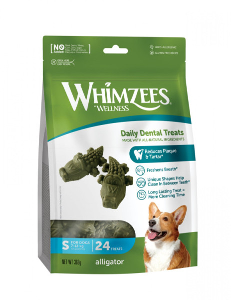 Whimzees aligator S 360g