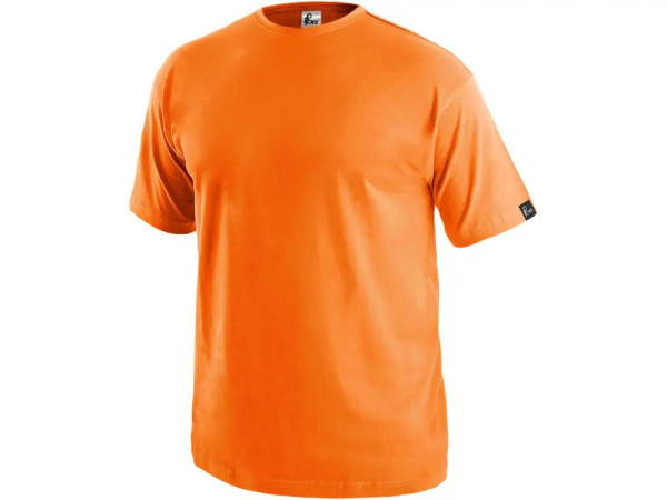 T-shirt CXS DANIEL, krótki rękaw, pomarańczowy, rozmiar XL