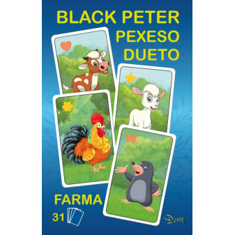 Karty Czarny Petr Farm