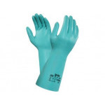Rękawice chemiczne ANSELL SOL-VEX 37-695, zanurzone w nitrylu, rozmiar 08