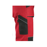 Spodnie CXS LUXY JOSEF, męskie, czerwono-czarne, rozmiar 62