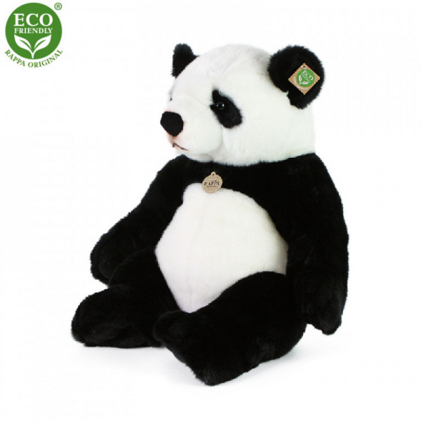 Pluszowa panda siedząca 46 cm EKOLOGICZNA