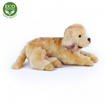 Pluszowy pies golden retriever rozkładany 32 cm EKOLOGICZNY