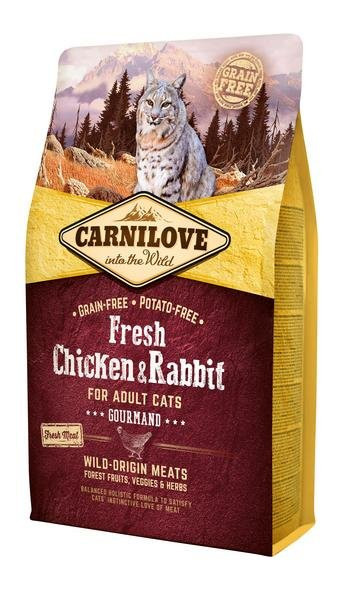 Carnilove Cat Fresh Kurczak i Królik 2kg