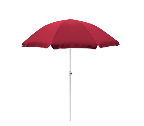 Linder Exclusiv Parasol ogrodowy 200 cm ciemnoczerwony