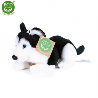Husky pluszowy pies 17 cm EKOLOGICZNY