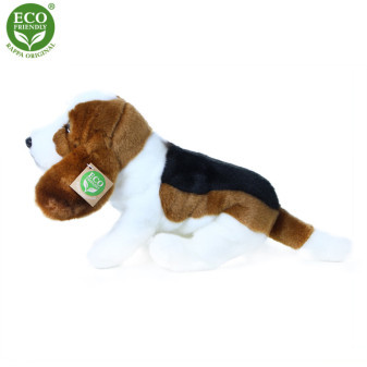 Pluszowy Basset Hound 32 cm EKOLOGICZNY