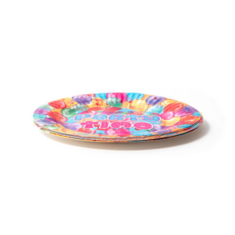 Aga4Kids Talerzyki papierowe 18cm DS931-7 10 szt