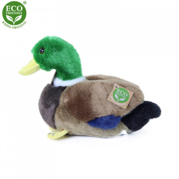 Kaczka pluszowa 20 cm EKOLOGICZNA